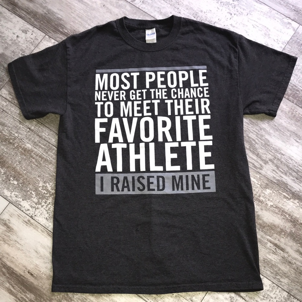 Unisex favorite athlete short sleeve shirt